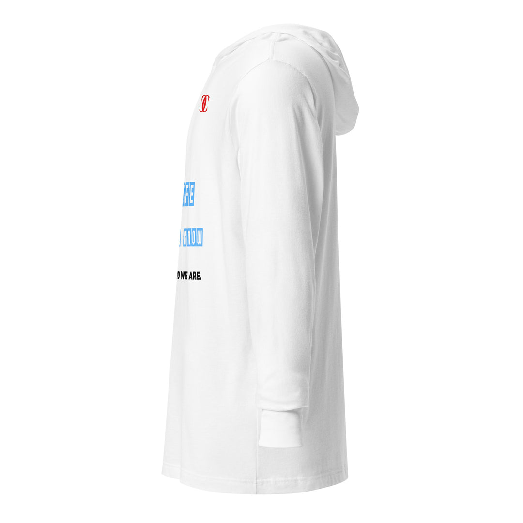 Hooded long-sleeve tee